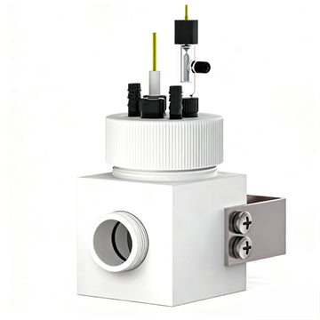 PTFE Sealed Electrolytic Cell with Quartz Optical Window