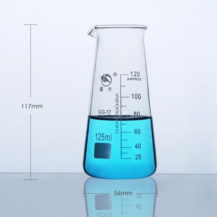 Philips beaker, 125 ml to 500 ml