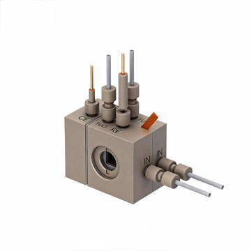 Photoelectrochemical Gas Diffusion Flow Cell with Exchangeable Membrane