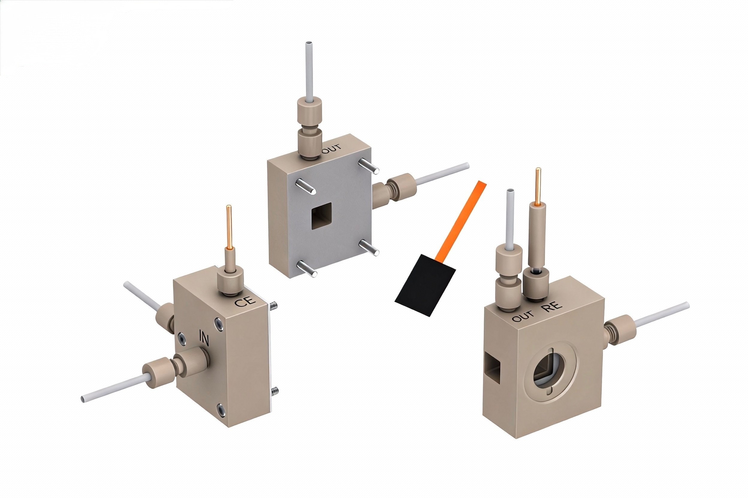 Photoelectrochemical Gas Diffusion Flow Cell with Exchangeable Membran ...