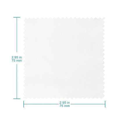 Polishing Cloth,75x75 mm, Pack of 5
