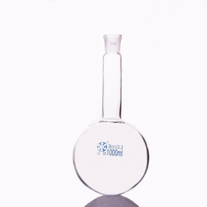 Round bottom flask with long neck and joint,  25 to 3000 ml