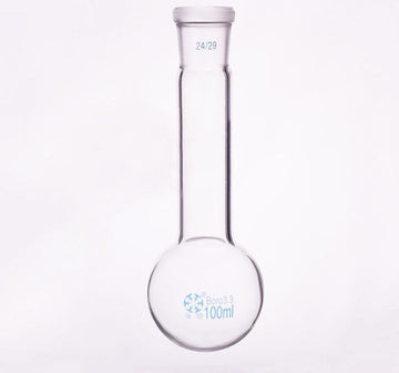 Round bottom flask with long neck and joint,  25 to 3000 ml
