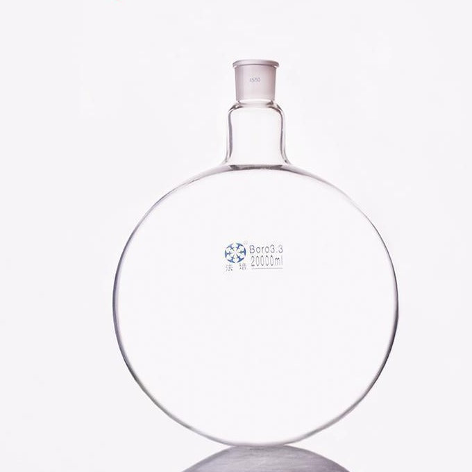 Round bottom flask with joint, capacity 50 to 20000 ml