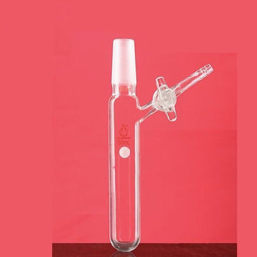 Schlenk tube with joint cone and stopcock on side, capacity 10 to 250 ml