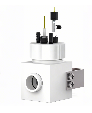 PTFE Sealed Electrolytic Cell with Quartz Optical Window