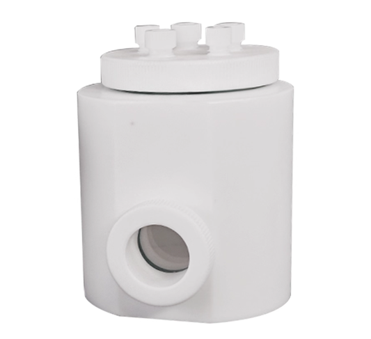 PTFE Sealed Electrolytic Cell with Quartz Optical Window