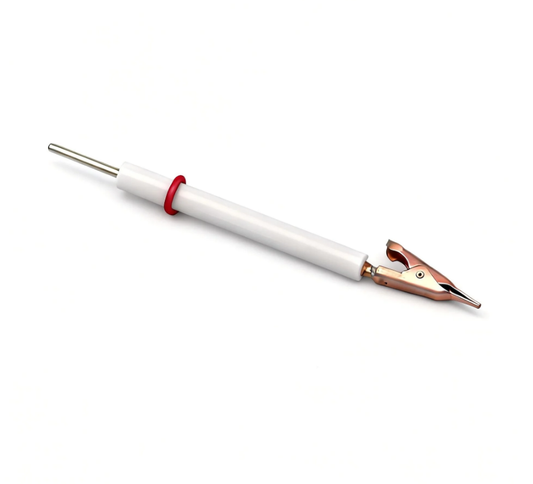 Copper Electrode Holder, Copper Alligator Clip, 0.1-5 mm Clampable Thickness