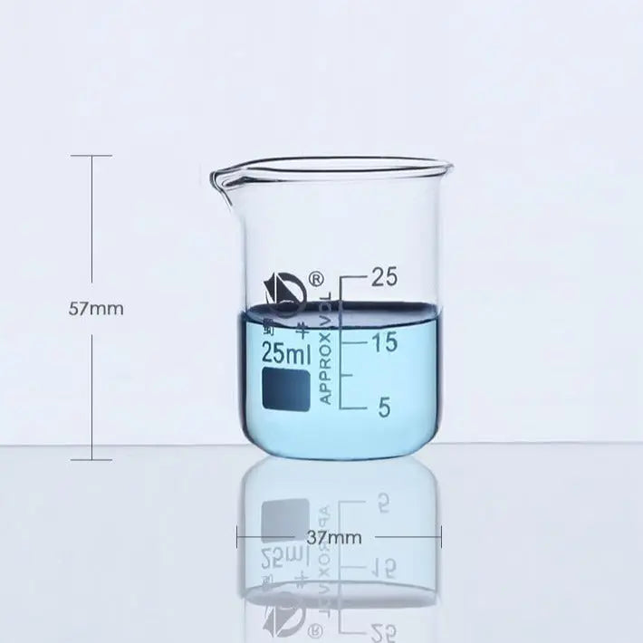 Short beaker, 5 ml to 10000 ml