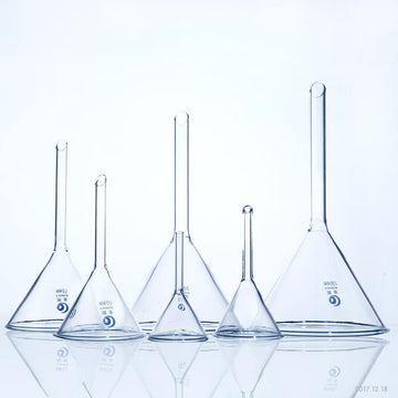 Short stem funnel, diameter 40 mm to 150 mm