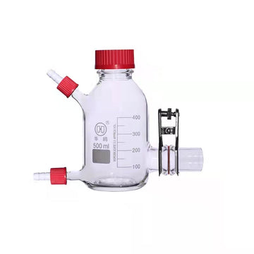 Single chamber H-cell membrane reactor for microbial fuel cell (MFC), capacity 100 to 1000 ml
