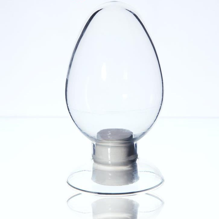 Specimen jar, clear glass, 125 ml to 250 ml