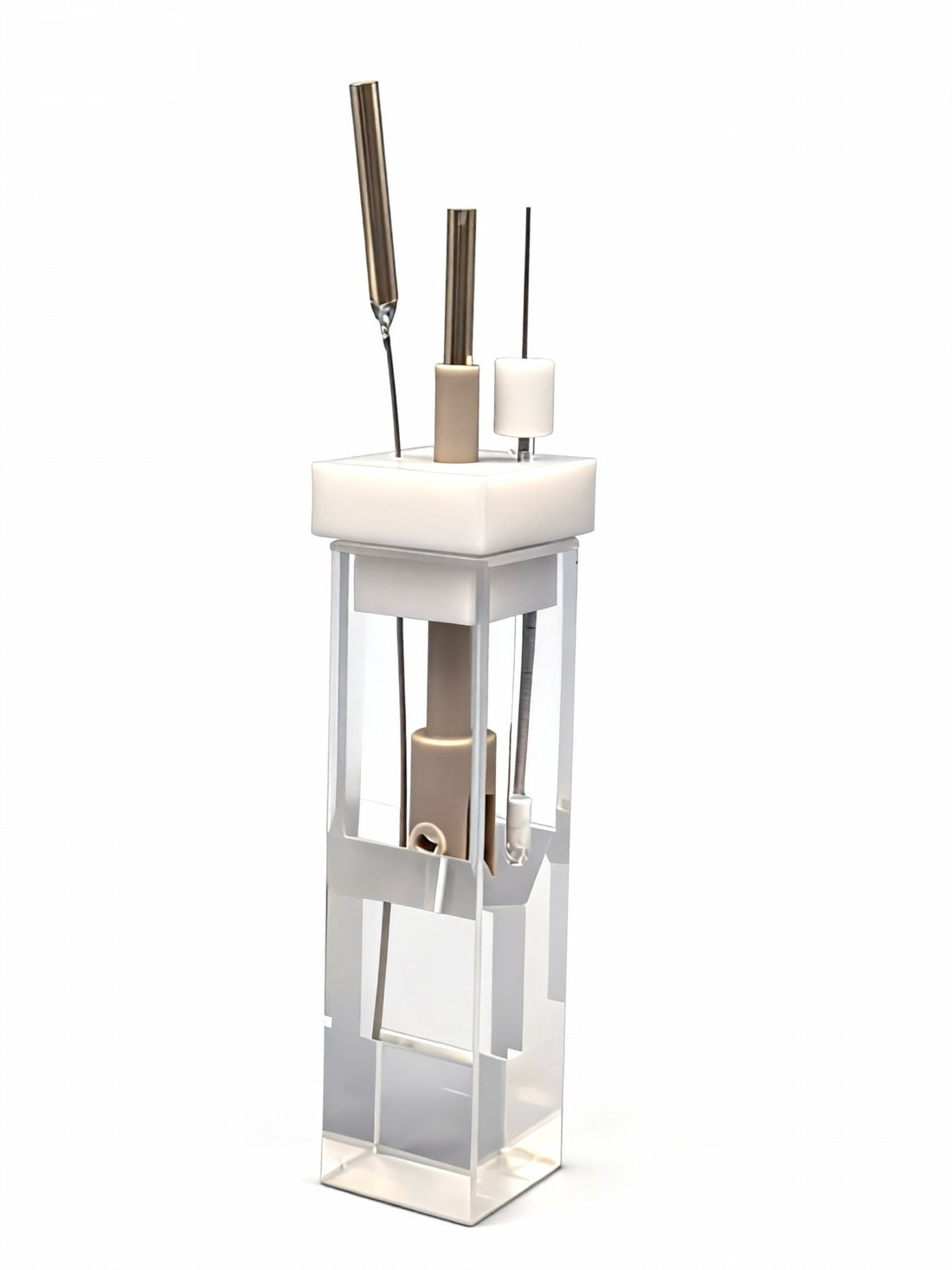 Thin Layer Quartz Glass Spectroelectrochemical Cell