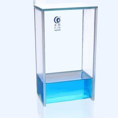 Developing chambers for TLC, twin-trough, welded, size 100 x 100 mm to 200 x 200 mm