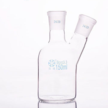 Double-necked  cylindrical bottle, capacity 250 to 5000 ml