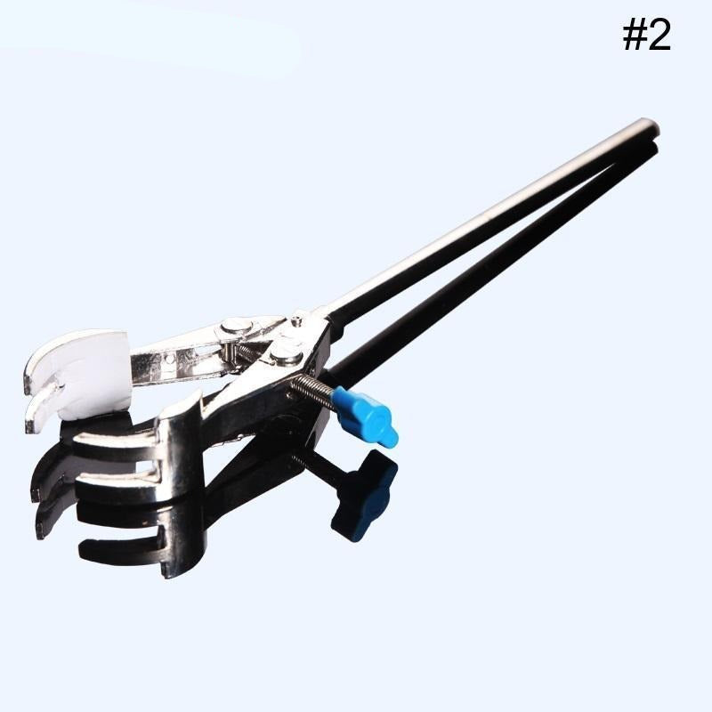 Universal stand clamp with 4-finger jaws