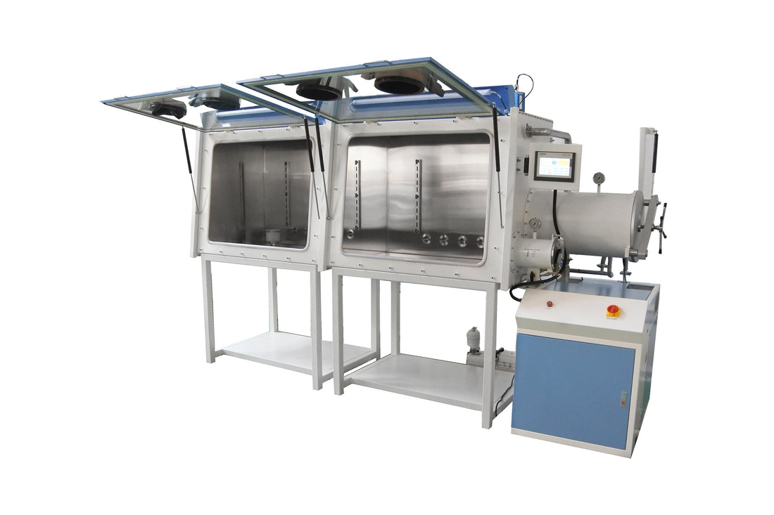 Dual Chamber Glove Box with Gas Purification System