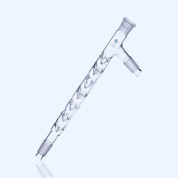 Vigreux column with side tube and joint, length 200 mm to 600 mm