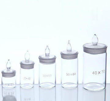 Weighing bottles, tall