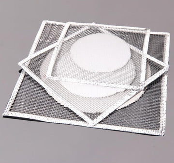 Wire gauze mats pads, size 12.5 x 12.5 to 30 x 30 cm
