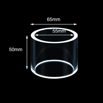 IR cylindrical quartz cell, thickness 5 mm