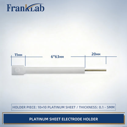 Platinum Sheet Electrode Holder,  >99.99% Purity