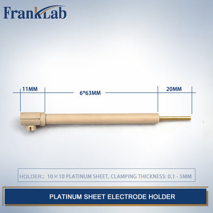 Platinum Sheet Electrode Holder,  >99.99% Purity