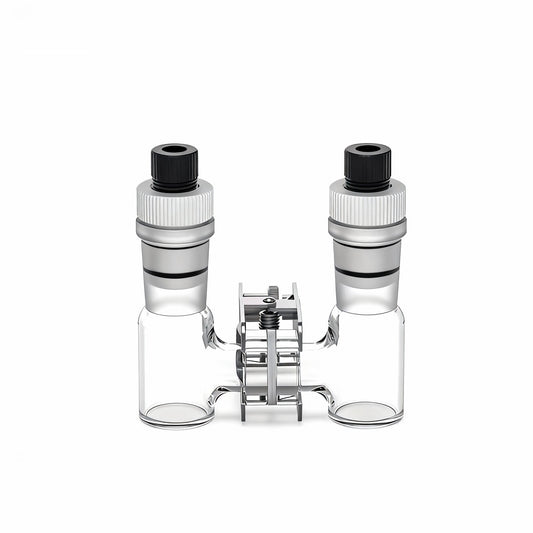 H-type Sealed Microvolume Electrochemical Cell /Two-Electrode System