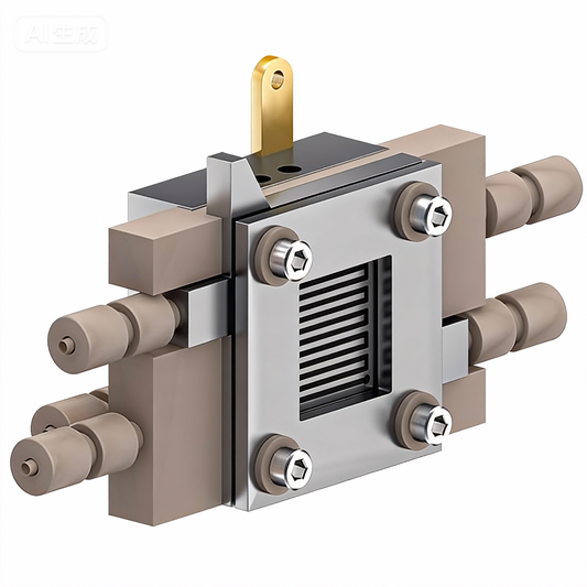 Visual Gas–Solid Electrochemical Cell