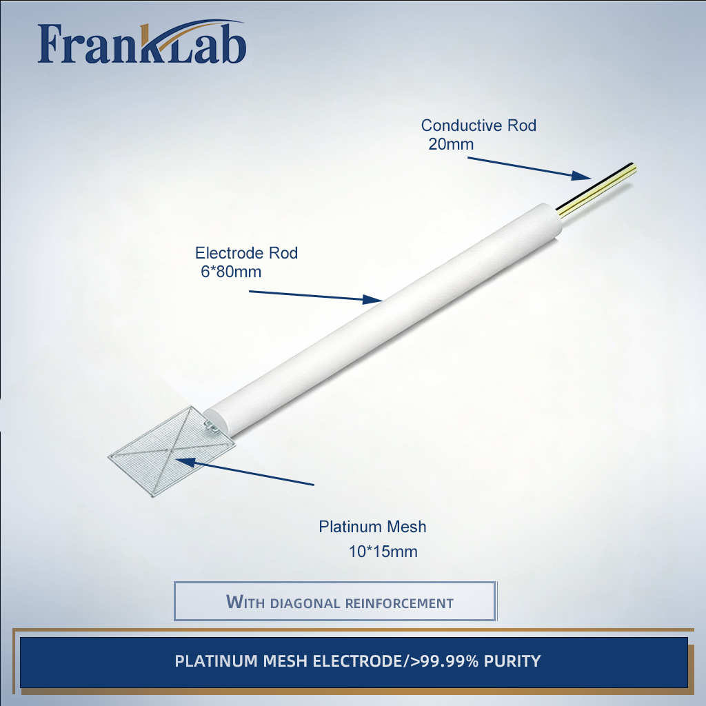 Platinum Mesh Electrode,  >99.99% Purity