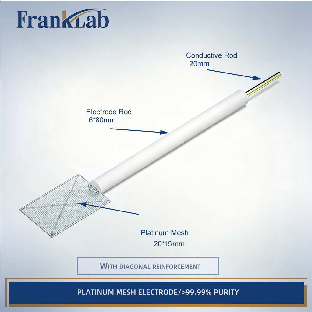 Platinum Mesh Electrode,  >99.99% Purity