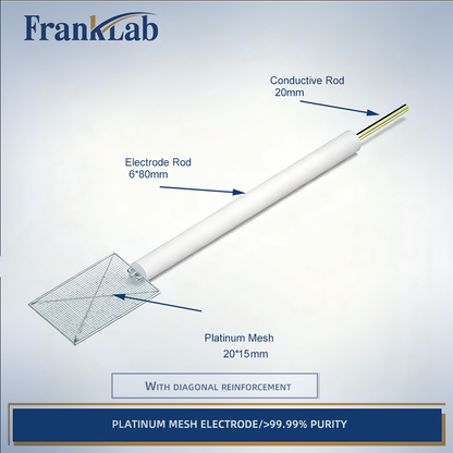 Platinum Mesh Electrode,  >99.99% Purity