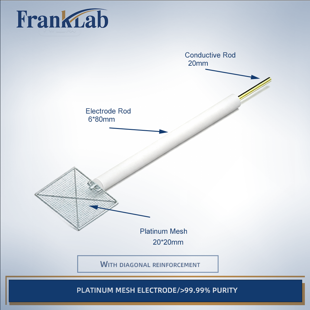 Platinum Mesh Electrode,  >99.99% Purity