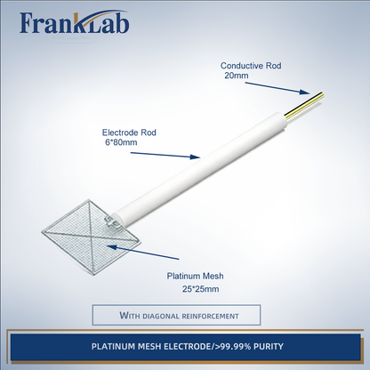 Platinum Mesh Electrode,  >99.99% Purity
