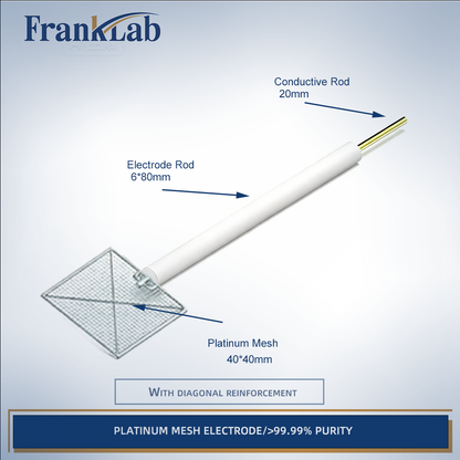 Platinum Mesh Electrode,  >99.99% Purity
