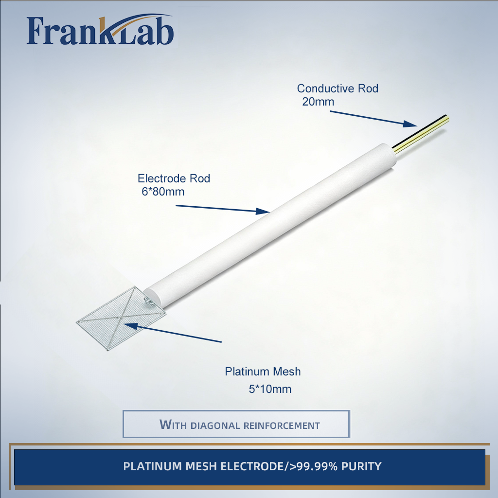 Platinum Mesh Electrode,  >99.99% Purity