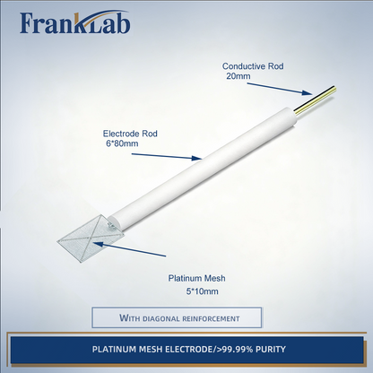 Platinum Mesh Electrode,  >99.99% Purity