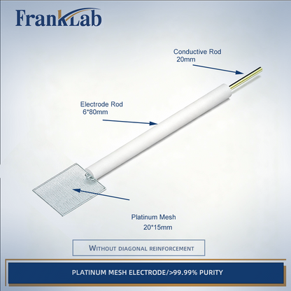 Platinum Mesh Electrode,  >99.99% Purity