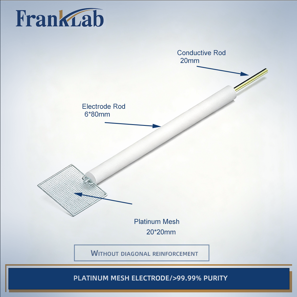 Platinum Mesh Electrode,  >99.99% Purity