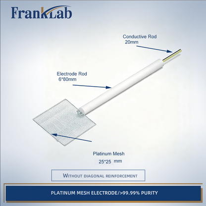 Platinum Mesh Electrode,  >99.99% Purity